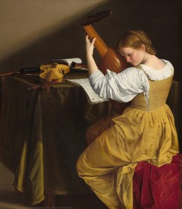 The Lute Player — Orazio Gentileschi