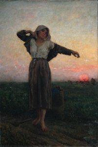 The Tired Gleaner — Jules Breton