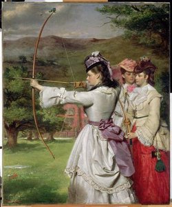 The Fair Toxophilites - — William Powell Frith