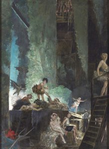 Rehearsal At La Scala Theater — Fortuny