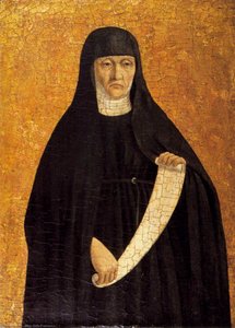 Poliptych Św. Augustyna: Św. Monika — Piero Della Francesca