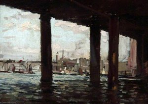 Charing Cross Bridge, London — Philip Connard