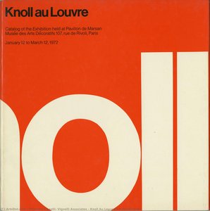 Knoll Au Louvre\n\n[front Cover] — Masimo Vinjeli, Vignelli Associates