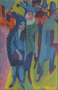 Scena Urbana 3 — Ernst Ludwig Kirchner
