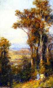 Landscape, Macedon — Frederick Mccubbin