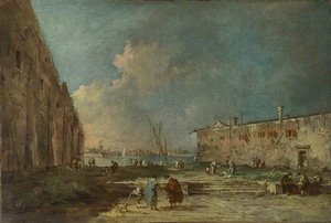 A View Near Venice ( ) — Francesco Lazzaro Guardi