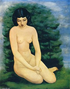 Nude In Landscape — Moïse Kisling