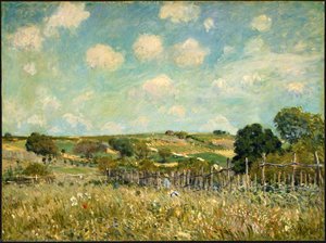 Die Wiese — Alfred Sisley