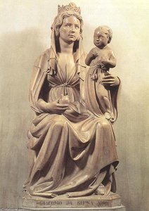 Madonna (silvestri Madonna) — Jacopo Della Quercia