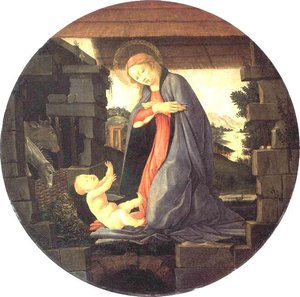 Jumalanna Lapse Imeldi Ees — Sandro Botticelli