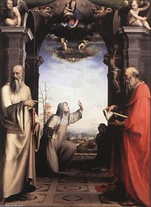 Stigmatization Of St Catherine Of Siena — Domenico Di Pace Beccafumi