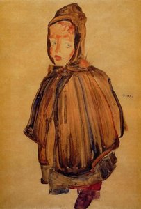Dívka S Kapucí — Egon Schiele