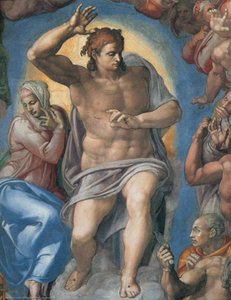 Son Yargı Mesih Hüküm Veren — Michelangelo