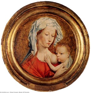 Madonna And Child — Robert Campin (master Of Flemalle)