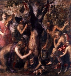 Le Dépeçage De Marsyas — Titian