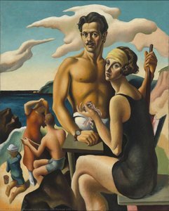 Autoritratto Con Rita — Thomas Hart Benton