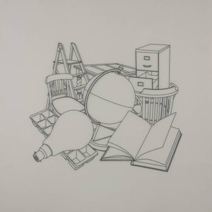 Reading With Globe — Michael Craig Martin