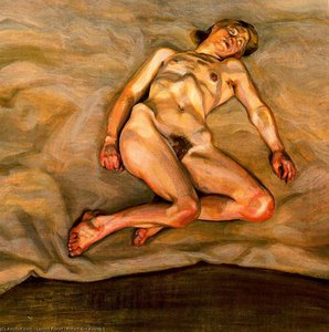 Naked Girl Asleep I — Lucian Freud
