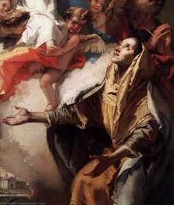 The Vision Of St Anne (detail) — Giambattista Tiepolo