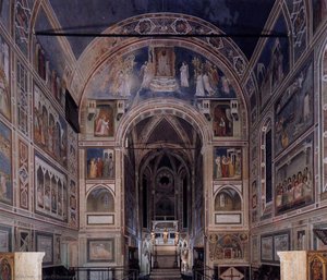 La Chapelle Vue Depuis L'entrée — Giotto Di Bondone