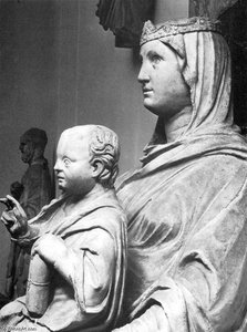 Madonna And Child (detail) — Arnolfo Di Cambio