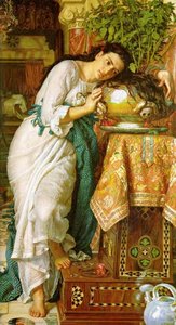 Isabella Und Der Topf Mit Basilikum — William Holman Hunt