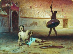 The Dying Gladiator — Fjodor Bronnikow
