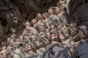 The Glory, Central Arch, Portico Of Glory — Master Mateo