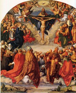 Adorace Trojice — Albrecht Dürer