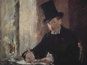 Chez Tortoni — Édouard Manet