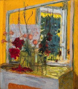 Fiori Su Un Caminetto A Clayes — Jean-édouard Vuillard