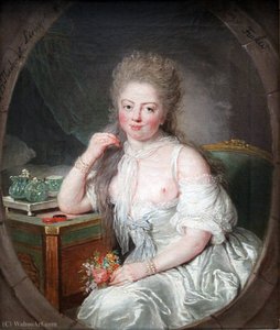 Young Woman In A Negligee — Anna Dorothea Therbusch