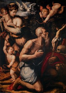 Temptations Of St Jerome — Giorgio Vasari