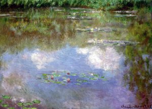 Водяні Лилиї, Хмари — Клод Моне