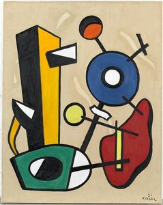 Formas En El Espacio — Fernand Léger