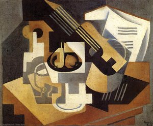 Guitar And Fruit Dish — Juan Gris