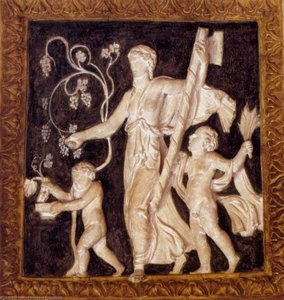 Ceiling Decoration (detail) — Francesco Primaticcio