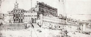 St Peter's And The Vatican Palace — Maerten Van Heemskerck