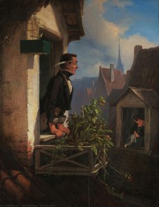 Den Lille Lägenheten Ii — Carl Spitzweg