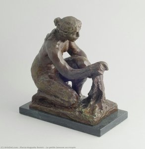 La Petite Laveuse Accropiada — Pierre-auguste Renoir
