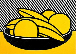 Bananas And Grapefruit — Roy Lichtenstein