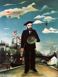 Myself, Landscape Portrait — Henri Julien Félix Rousseau (le Douanier)