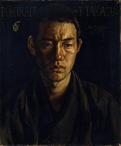 Portrait Of Takasu Mitsuji — Kishida Ryūsei