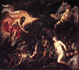 The Descent Into Hell — Tintoreto