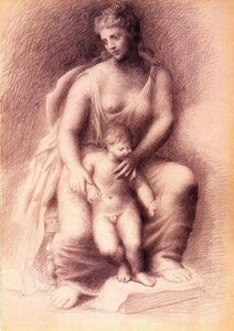 Matka A Dítě — Pablo Picasso