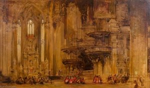 Interior Of Milan Cathedral — David Roberts