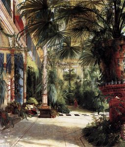 Friedrich Wilhelm Iii's Palm Court — Carl Blechen