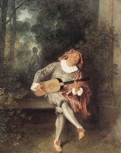 Mezzetin — Jean-antoine Watteau