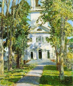 La Chiesa Di Gloucester — Frederick Childe Hassam