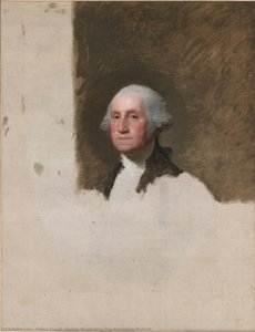 George Washington (the Athenaeum Portrait) — Gilbert Stuart